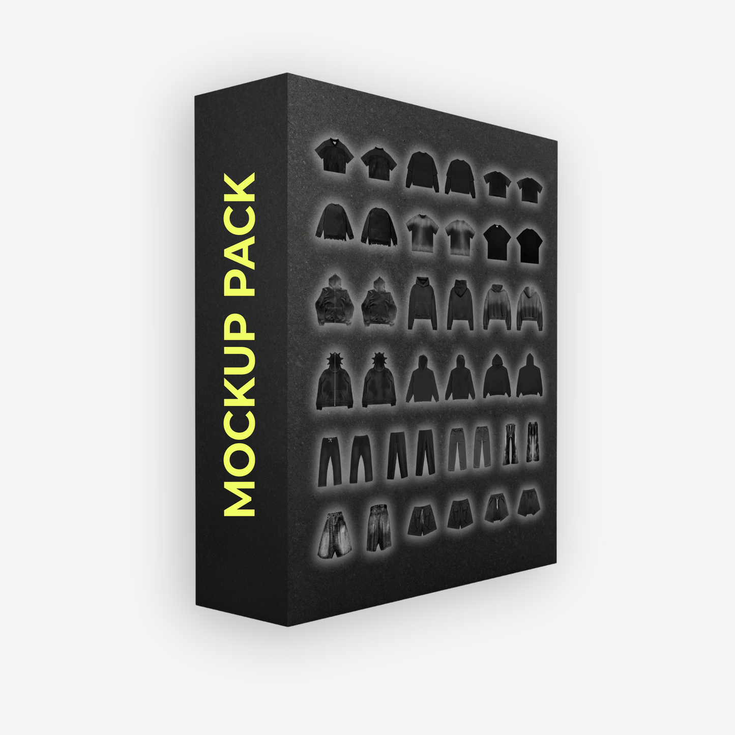 Mockup Pack: 120+ clothing mockups